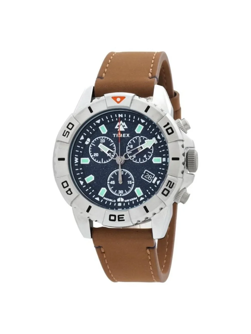 NWT Timex Expedition North Chronograph Quartz Blue Dial Men's Watch TW2W16300